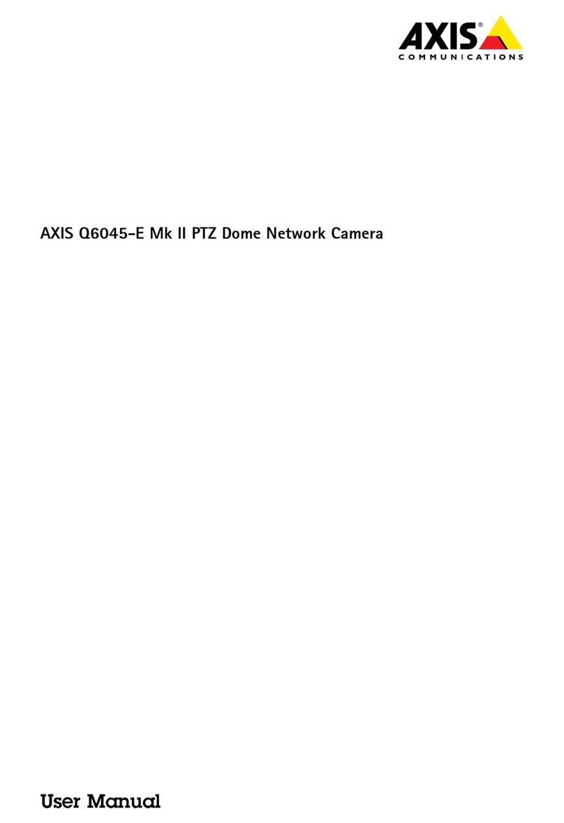Axis Q6045-E Manuel utilisateur
