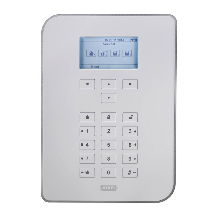 Abus SECVEST Guide de l'utilisateur Abus SECVEST Guide de l'utilisateur