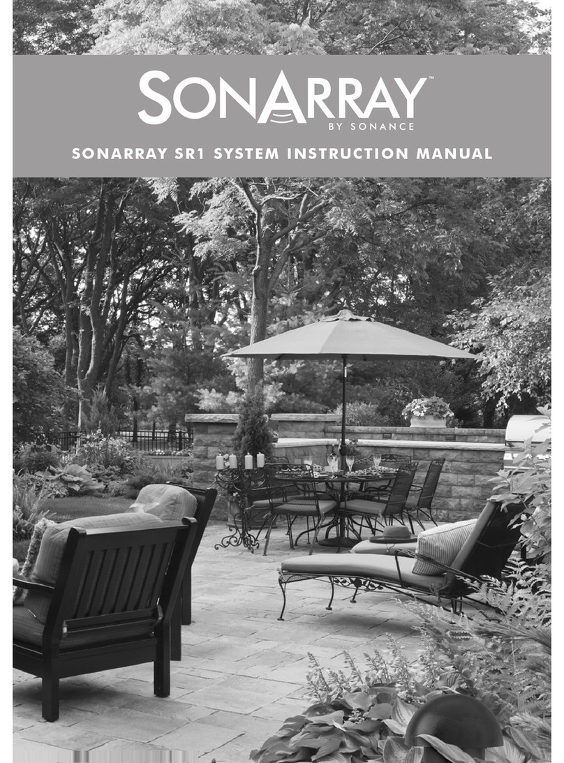 Sonarray SR1 Manuel utilisateur