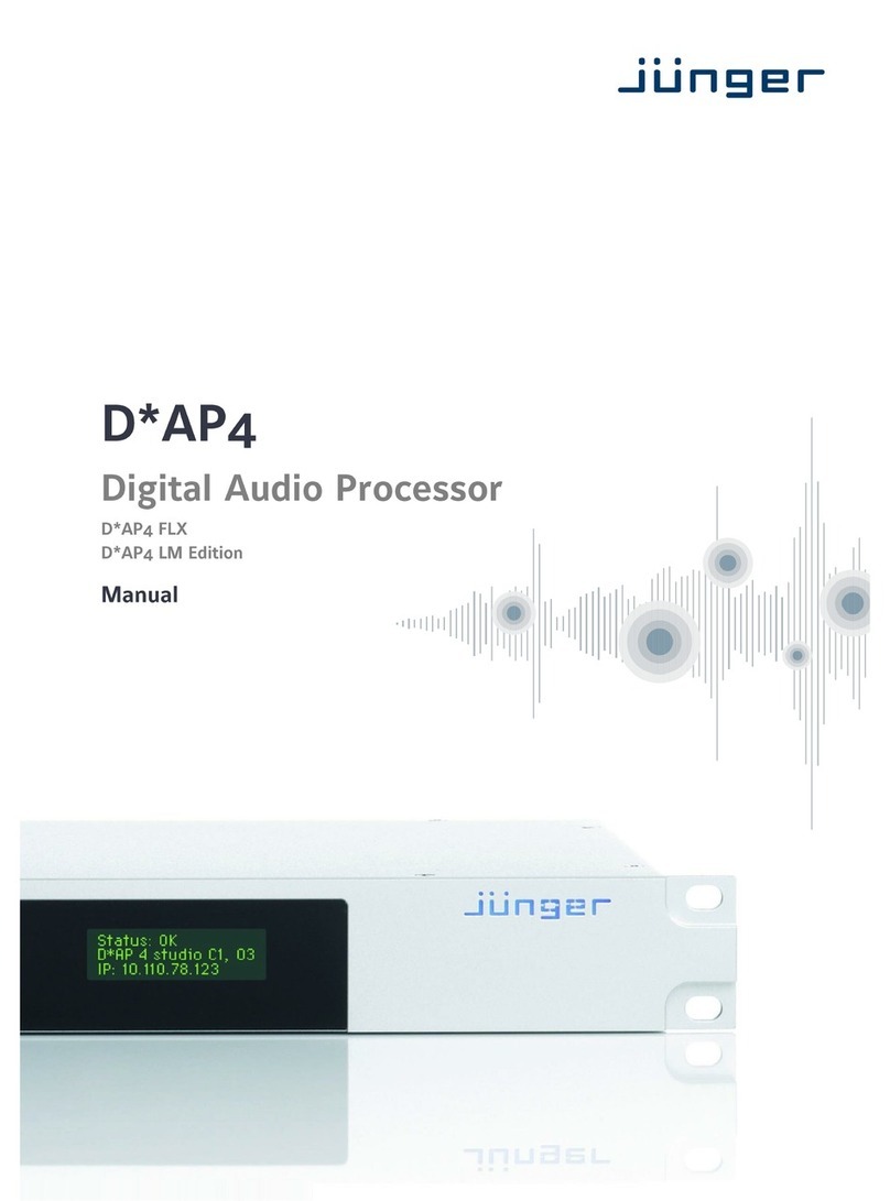 junger D*AP4 FLX Manuel utilisateur