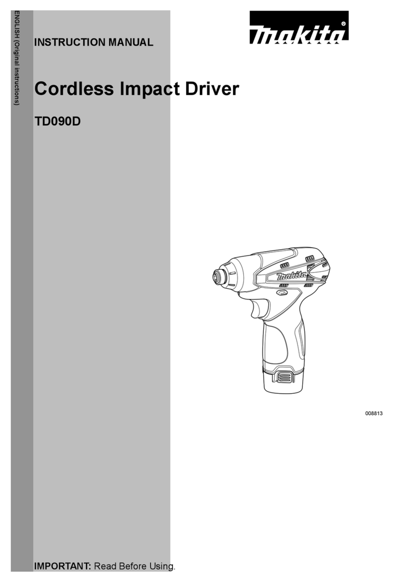 Makita TD090D Manuel utilisateur