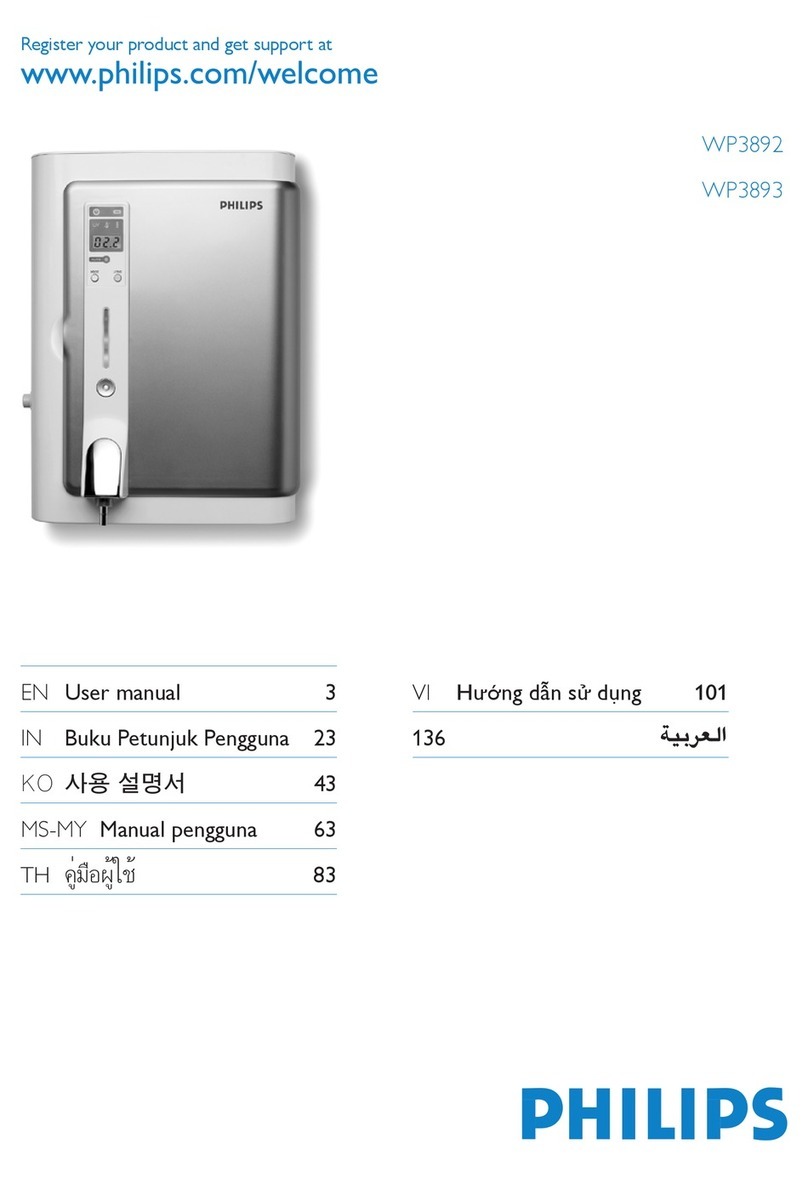 Philips WP3893 Manuel utilisateur