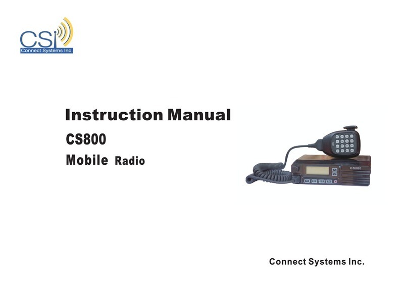CSI CS800 Manuel utilisateur