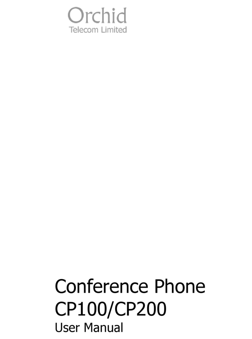 Orchid Telecom CP100 Manuel utilisateur