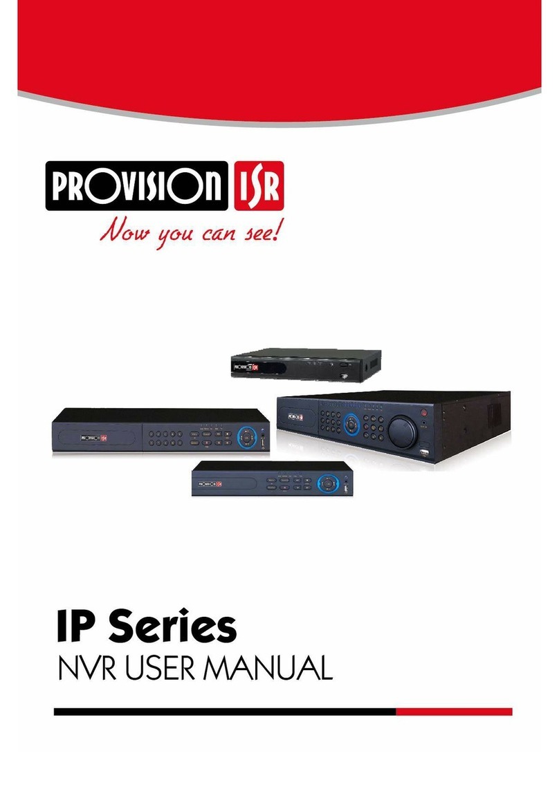 Provision ISR IP Series Manuel utilisateur