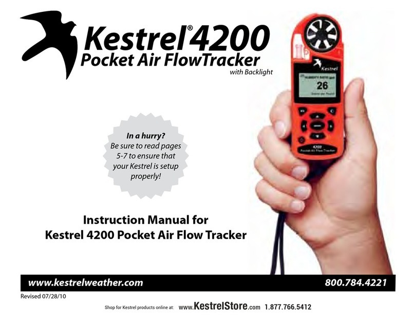 Nielsen-Kellerman Kestrel 4200 Manuel utilisateur