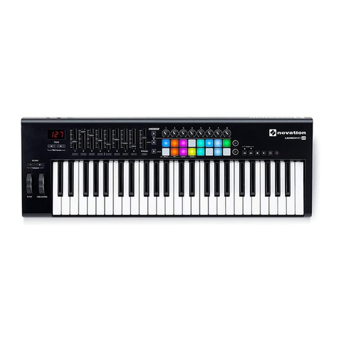 Novation Launchkey Manuel utilisateur Novation Launchkey Manuel utilisateur