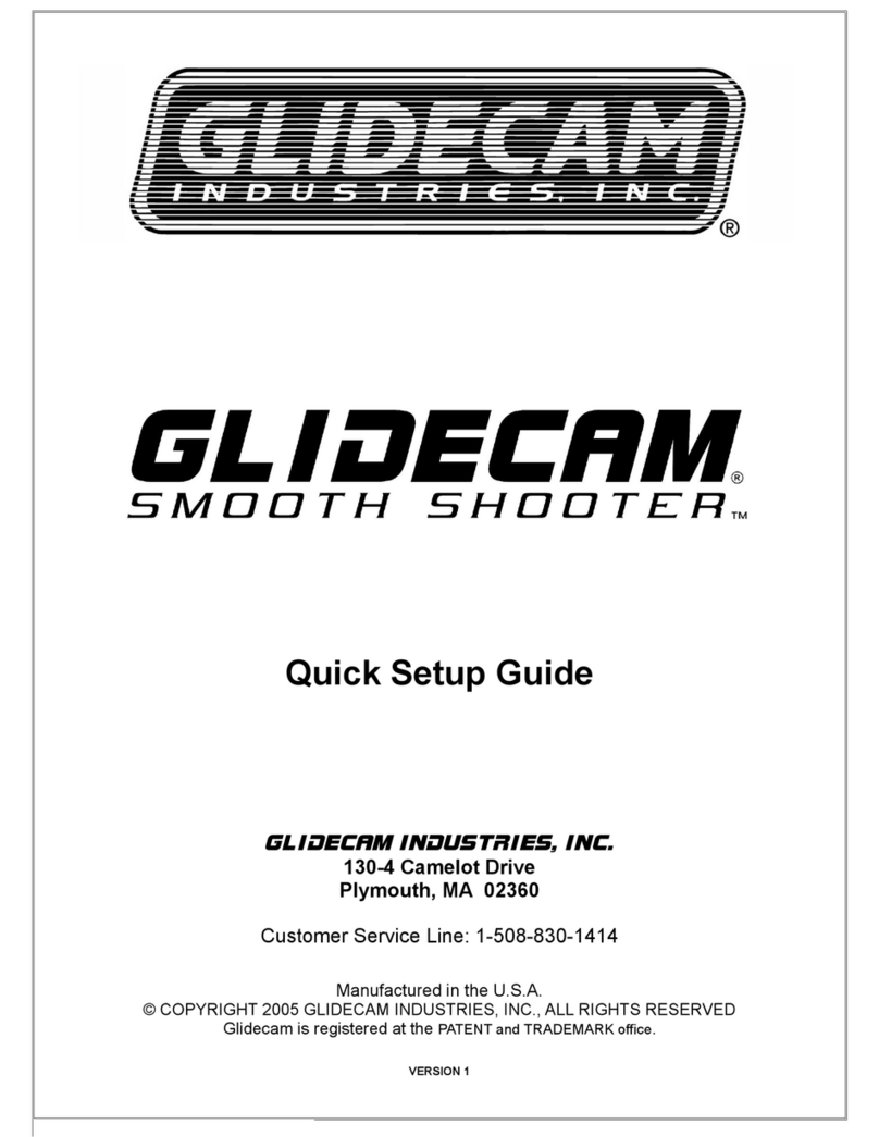 Glidecam Smooth Shooter Manuel utilisateur
