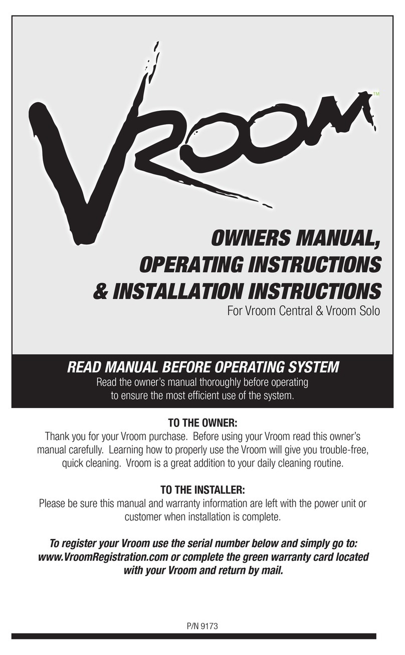 Vroom Central Manuel utilisateur