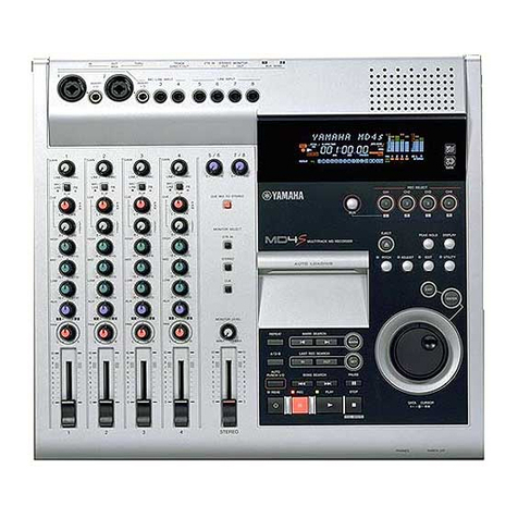 Yamaha MD4S Manuel utilisateur Yamaha MD4S Manuel utilisateur