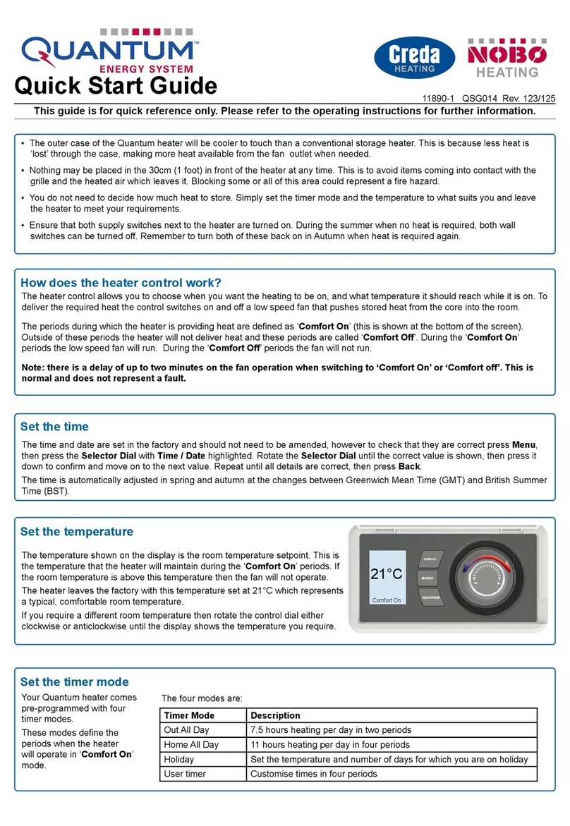 Credo Quantum Series Manuel utilisateur