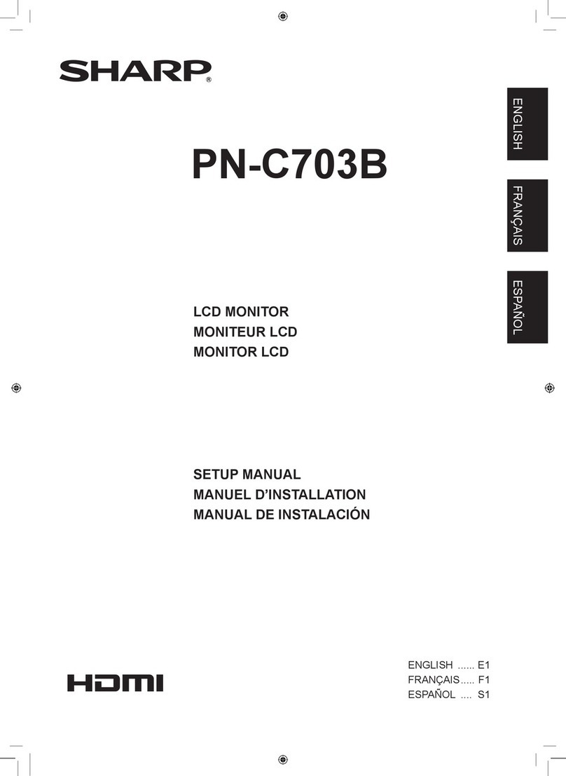 Sharp PN-C703B Guide de l'utilisateur