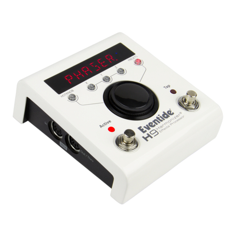 Eventide H9 Manuel utilisateur