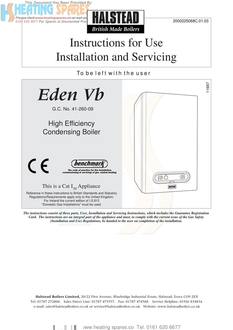 Halstead Eden Vb Manuel d'utilisation