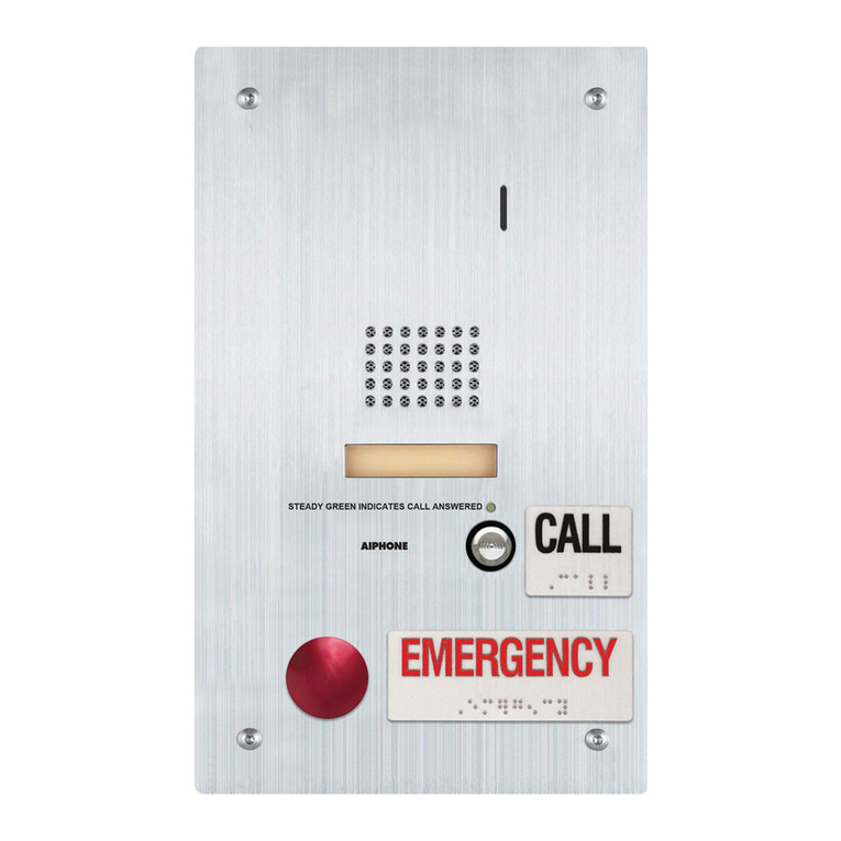 Aiphone IS-SS-2RA Manuel