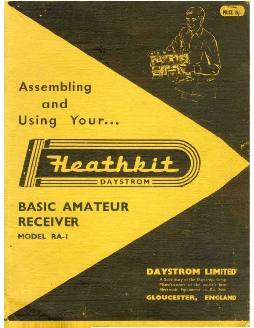Heathkit RA-1 Mode d’emploi Heathkit RA-1 Mode d’emploi