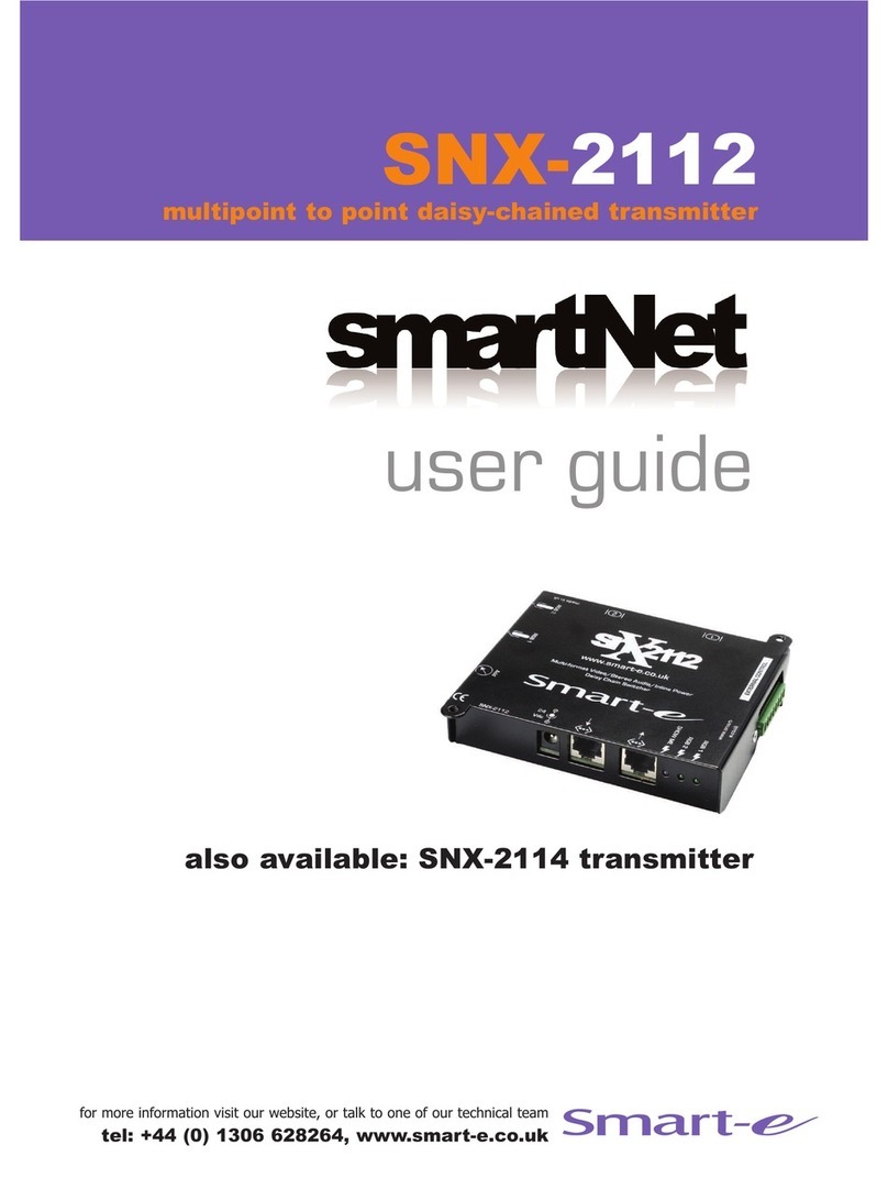 Smarte SNX-2112 Manuel utilisateur