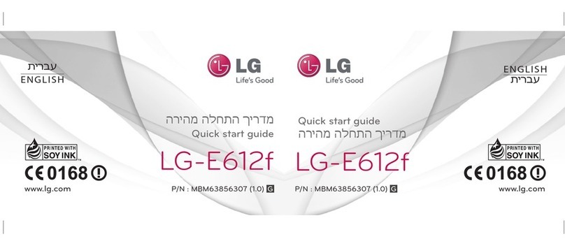 LG LG-E612f Manuel utilisateur LG LG-E612f Manuel utilisateur