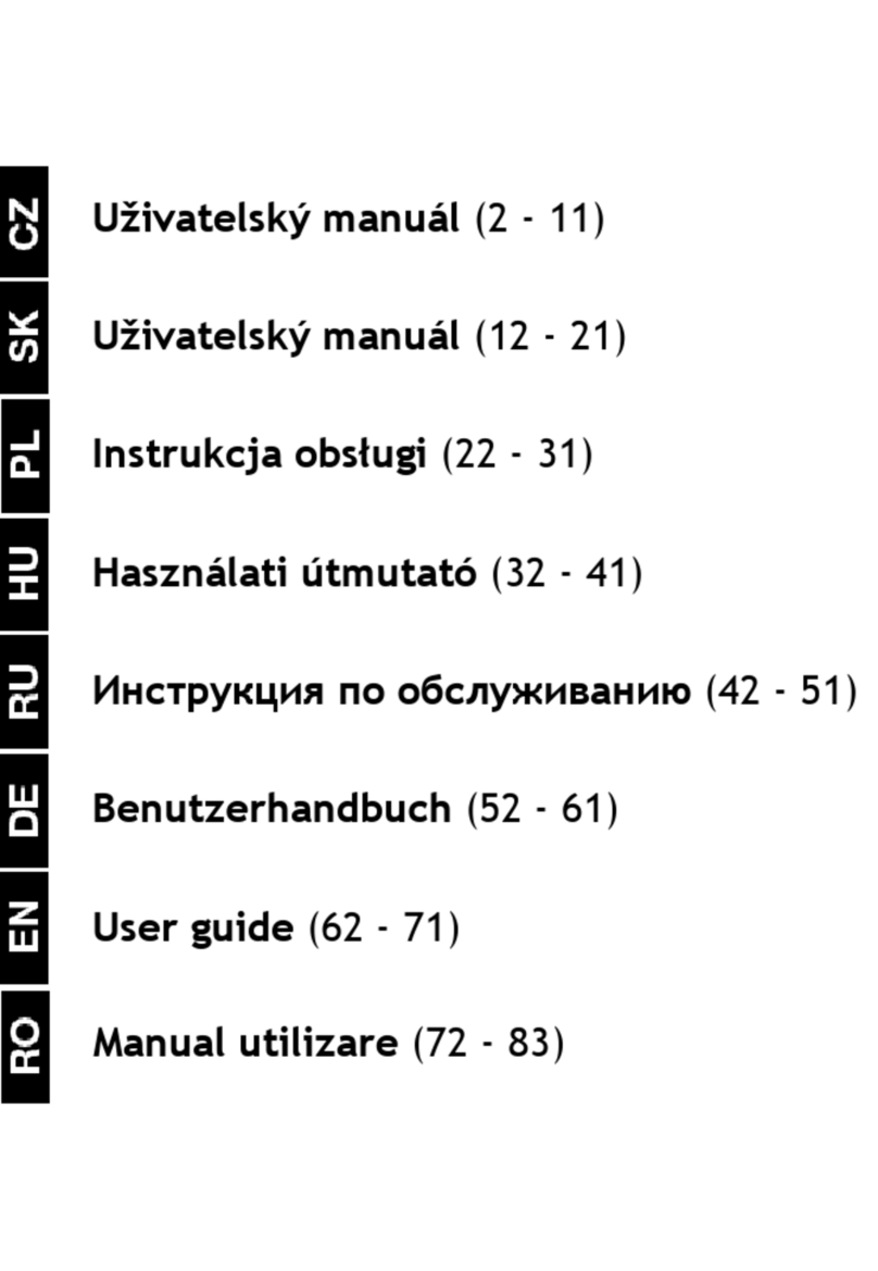 Evolve CZ Manuel utilisateur