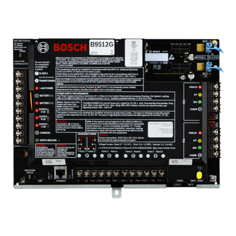 Bosch B9512G Manuel utilisateur