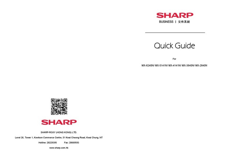Sharp MX-6240N Manuel utilisateur