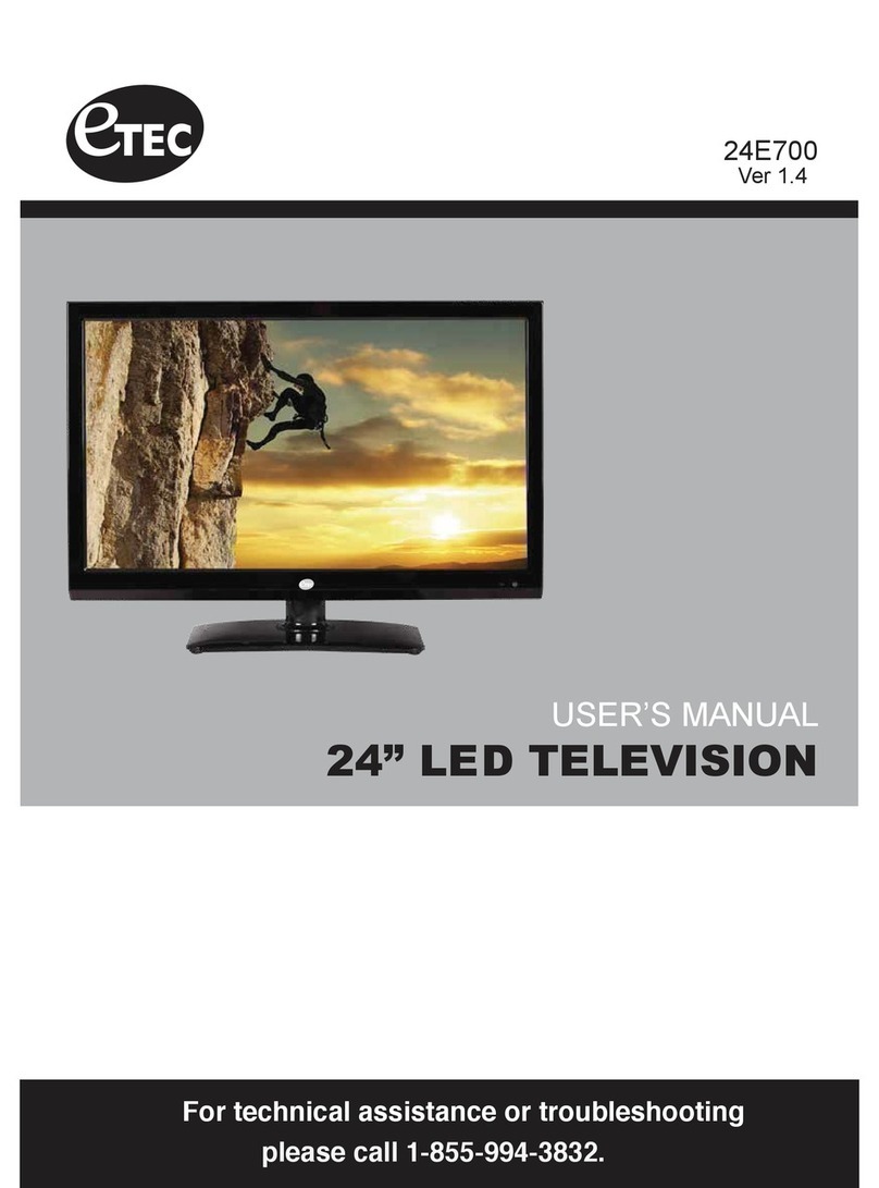 Etec 24E700 Manuel utilisateur