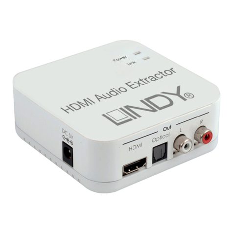 Lindy 38090 Manuel utilisateur