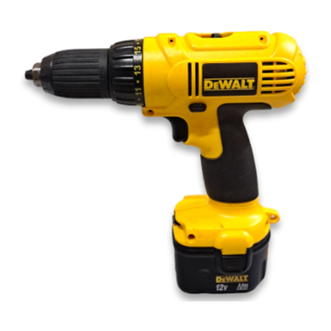 DeWalt DC727 Manuel utilisateur