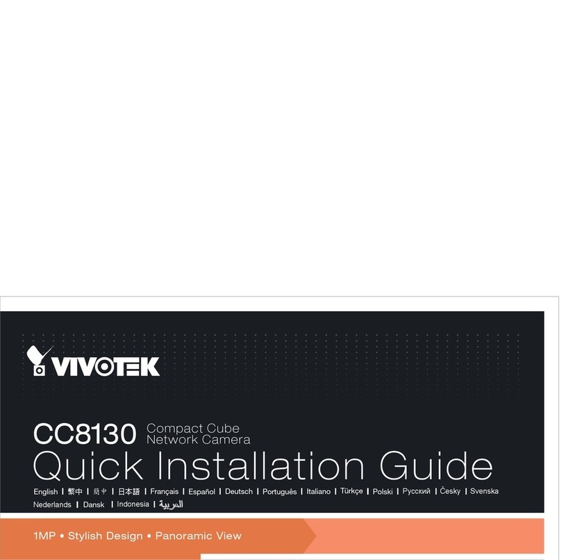 Vivotek CC8130 Manuel utilisateur