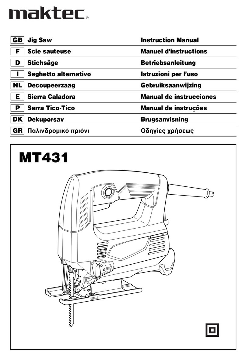Maktec MT431 Manuel utilisateur