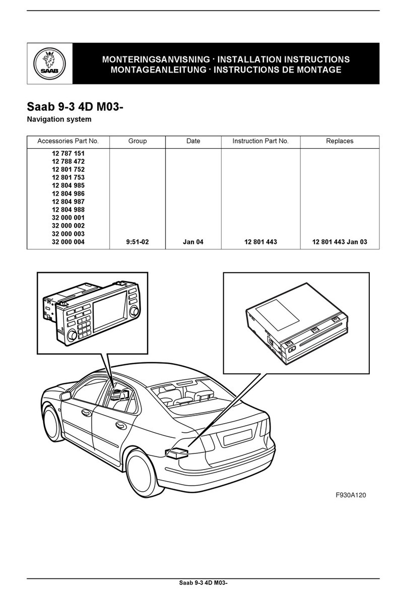 Saab 12 787 151 Manuel utilisateur Saab 12 787 151 Manuel utilisateur
