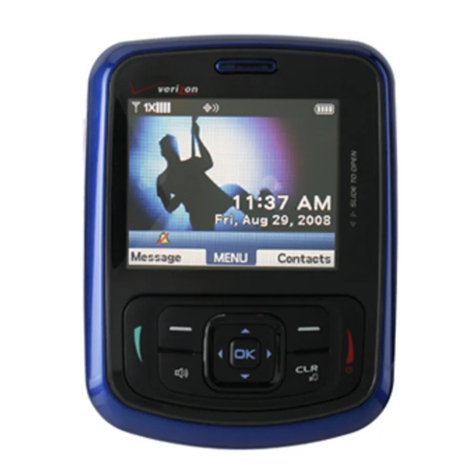 Verizon Blitz Manuel utilisateur