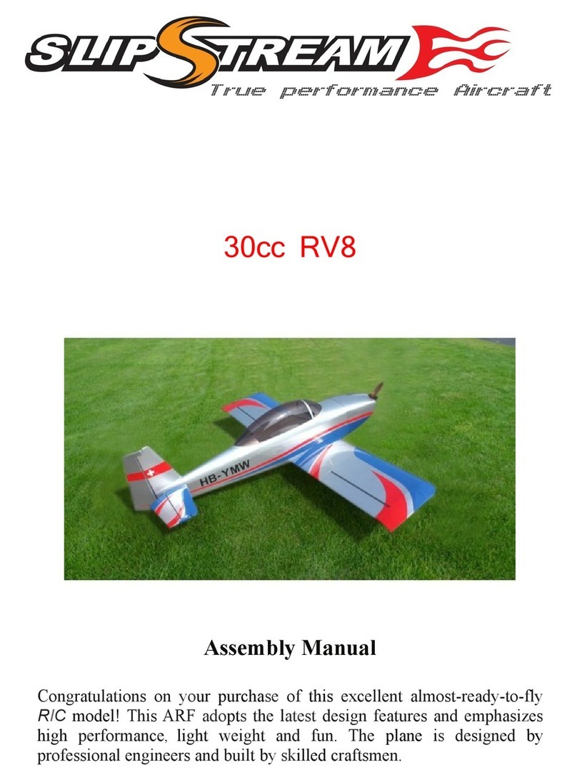 SlipStream 30cc RV8 Manuel utilisateur
