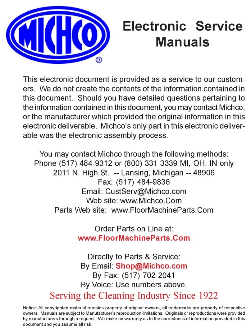 Nilfisk-Advance BA 700 Manuel utilisateur