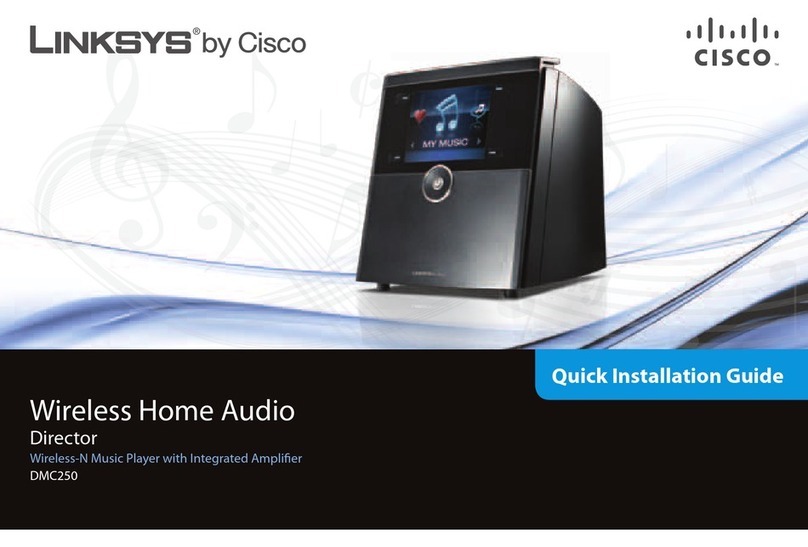 Cisco Linksys DMC250 Manuel utilisateur