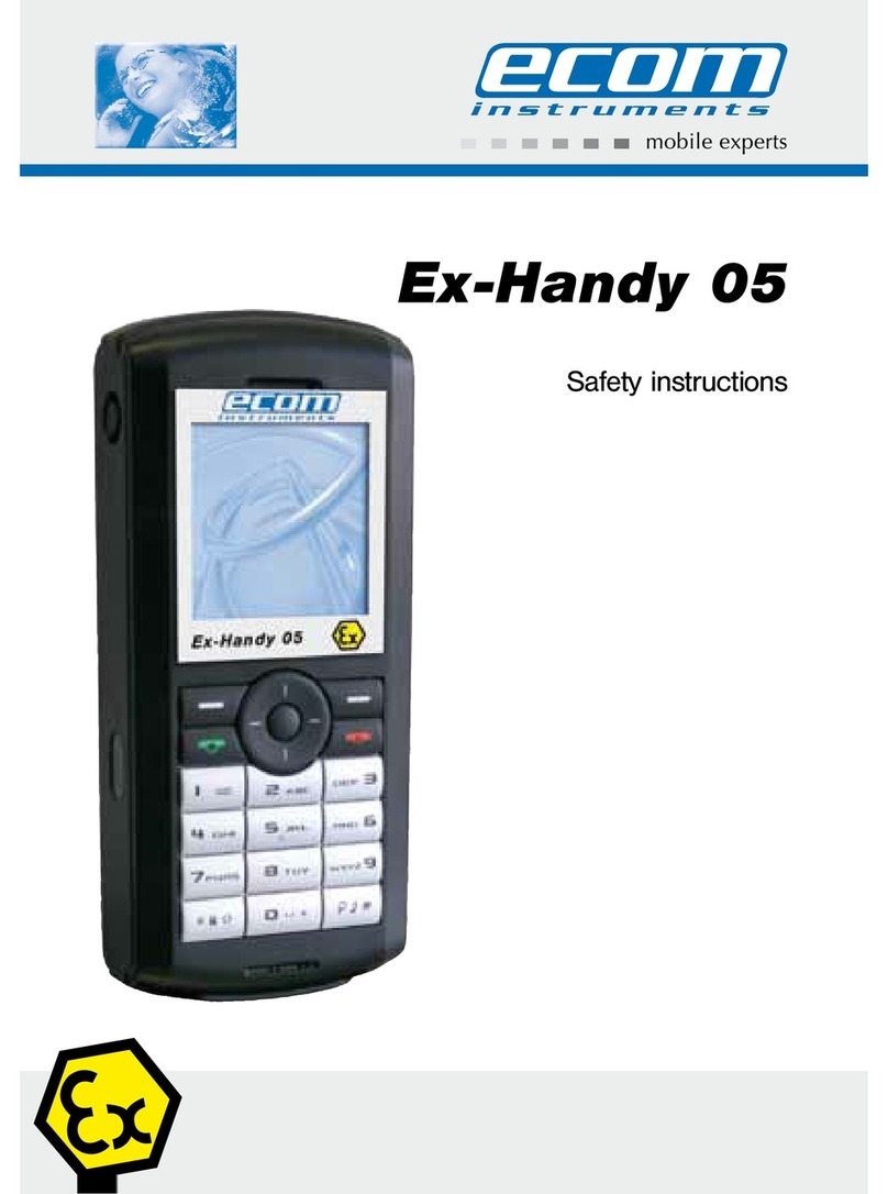 Ecom Instruments Ex-Handy 05 Instructions d'installation