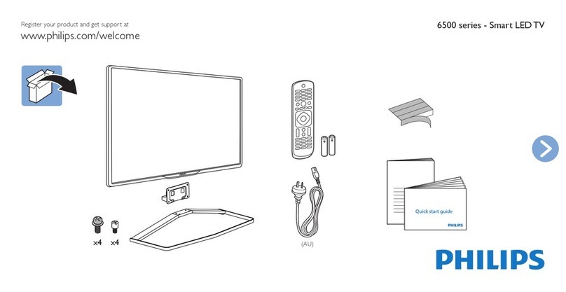 Philips 50PFT6509 Manuel utilisateur