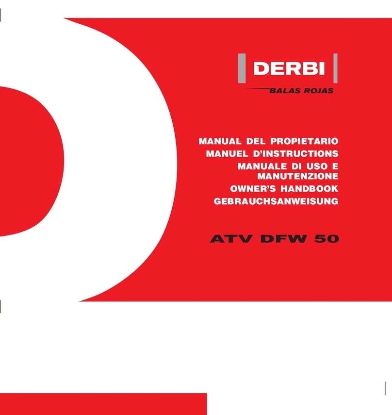 Derbi DFW50 Guide de l'utilisateur