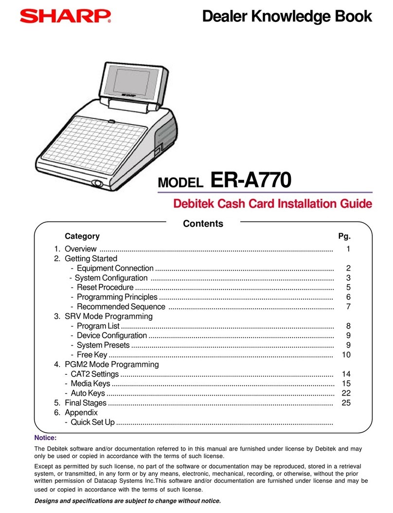 Sharp ER-A770 Guide produit Sharp ER-A770 Guide produit