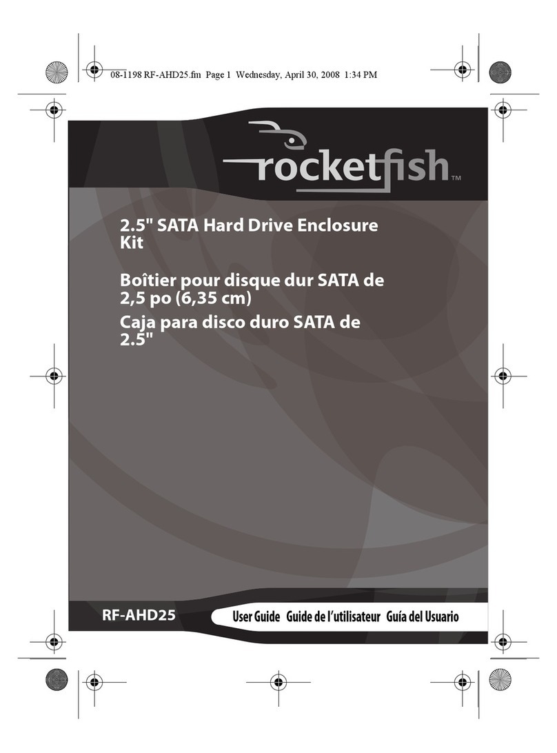 Rocket Fish RF-AHD25 Manuel utilisateur