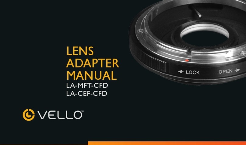 Vello LA-MFT-CFD Manuel utilisateur