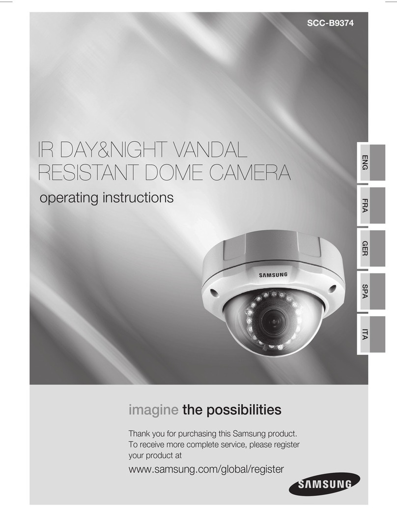 Samsung SCC-B9374 Manuel utilisateur