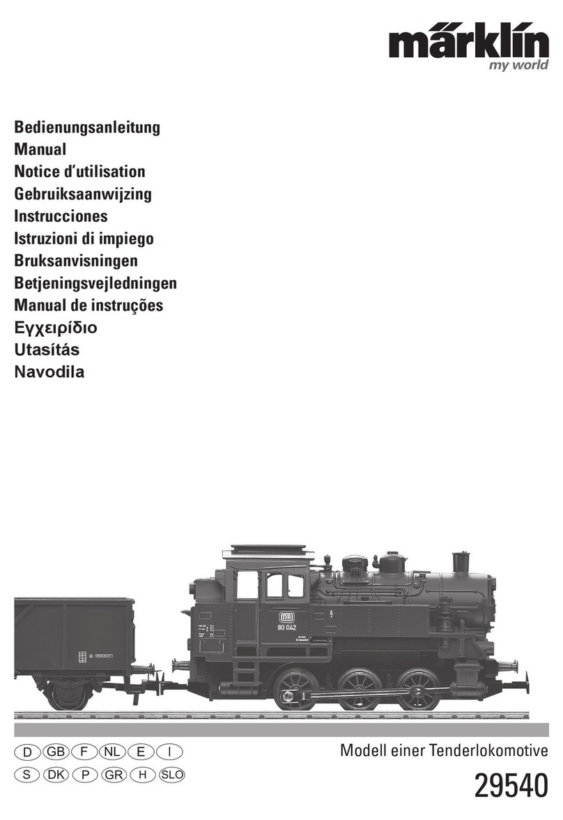 marklin 29540 Manuel utilisateur