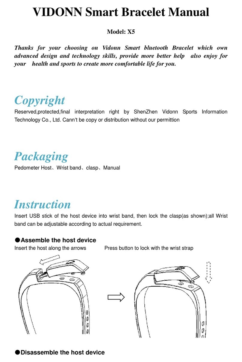 Vidonn X5 Manuel utilisateur