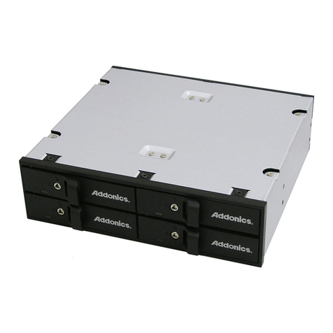 Addonics Technologies AESN4DA25 Manuel utilisateur