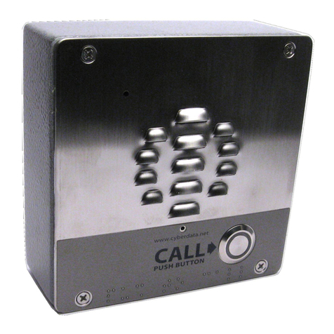 CyberData 11186 Manuel utilisateur