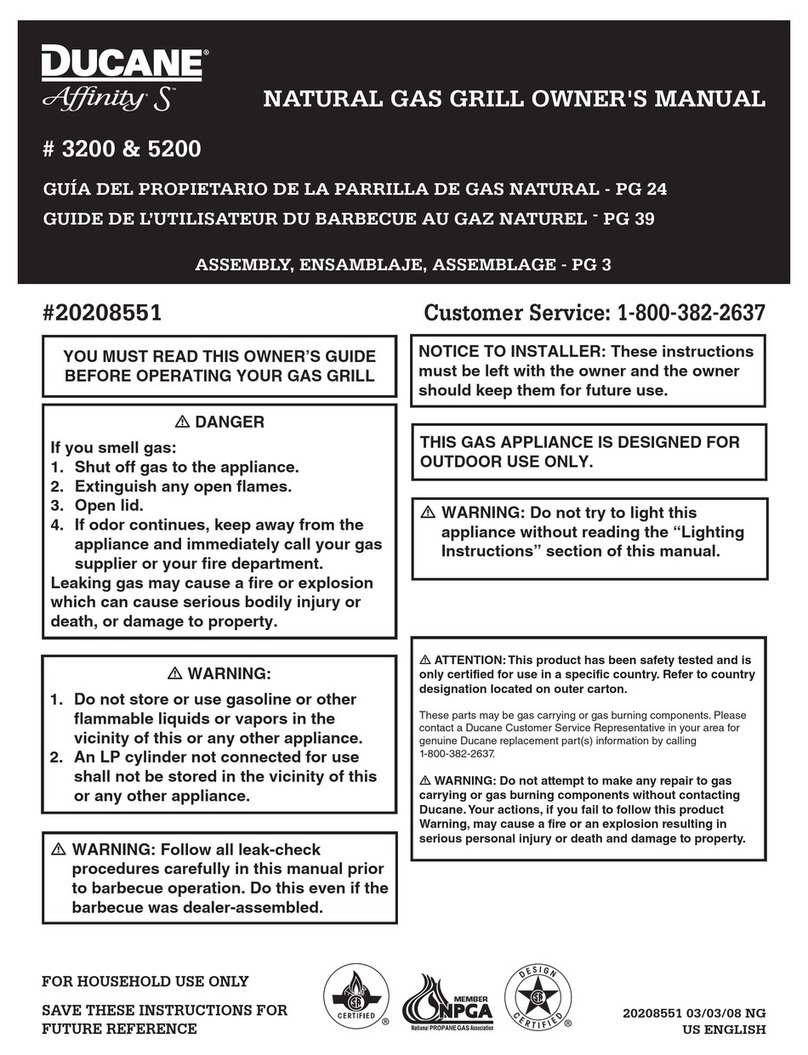 Ducane Affinity S 3200 Manuel utilisateur