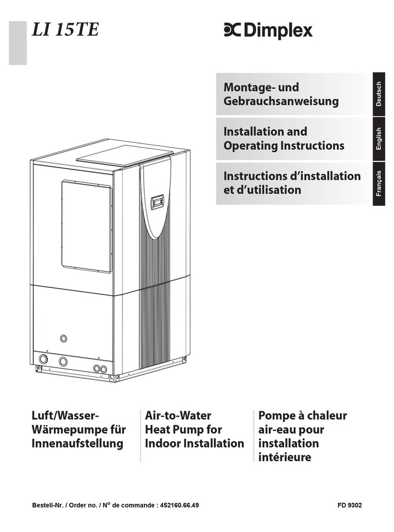 Dimplex LI 15TE Manuel utilisateur