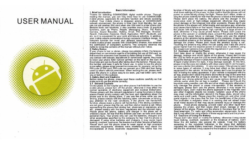 Cubot C6W Manuel utilisateur Cubot C6W Manuel utilisateur