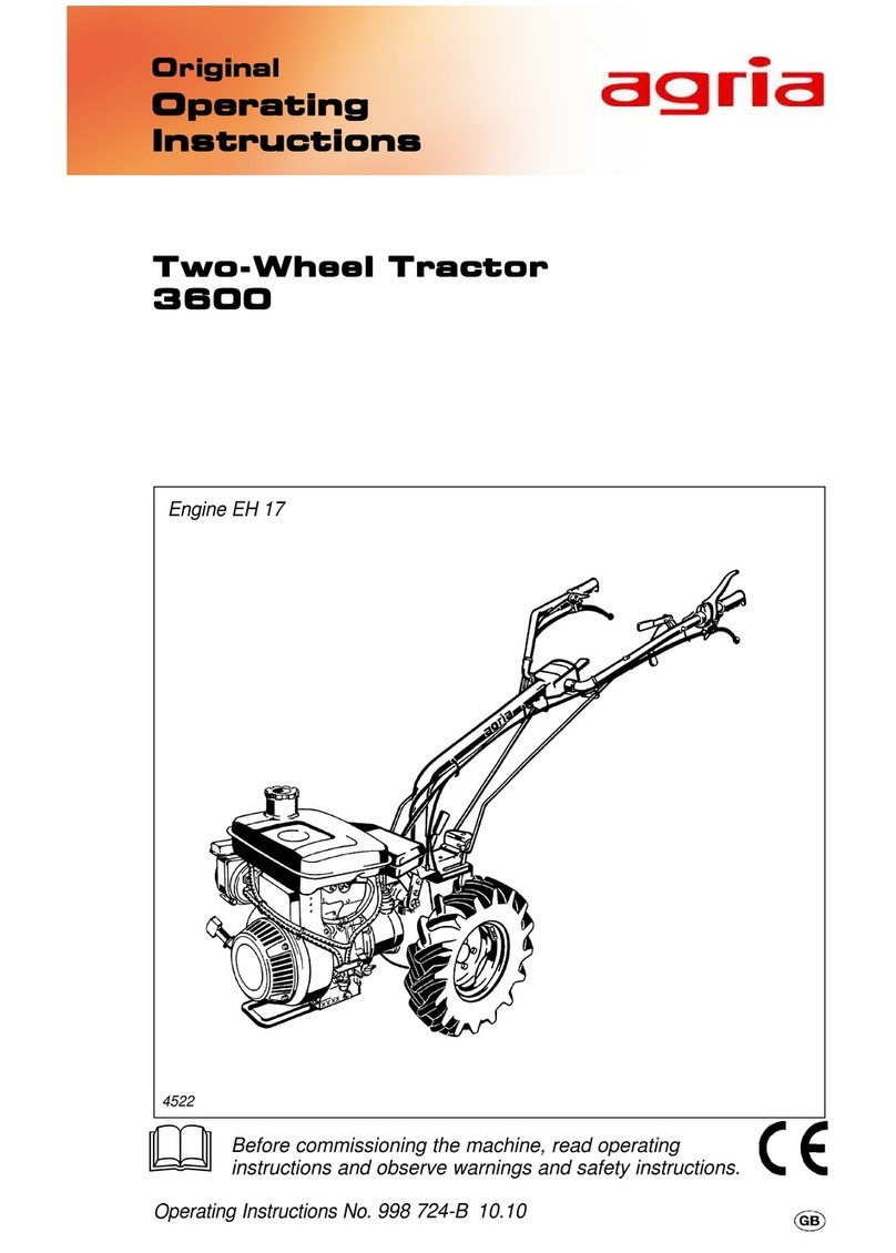 Agria 3600 Manuel utilisateur Agria 3600 Manuel utilisateur